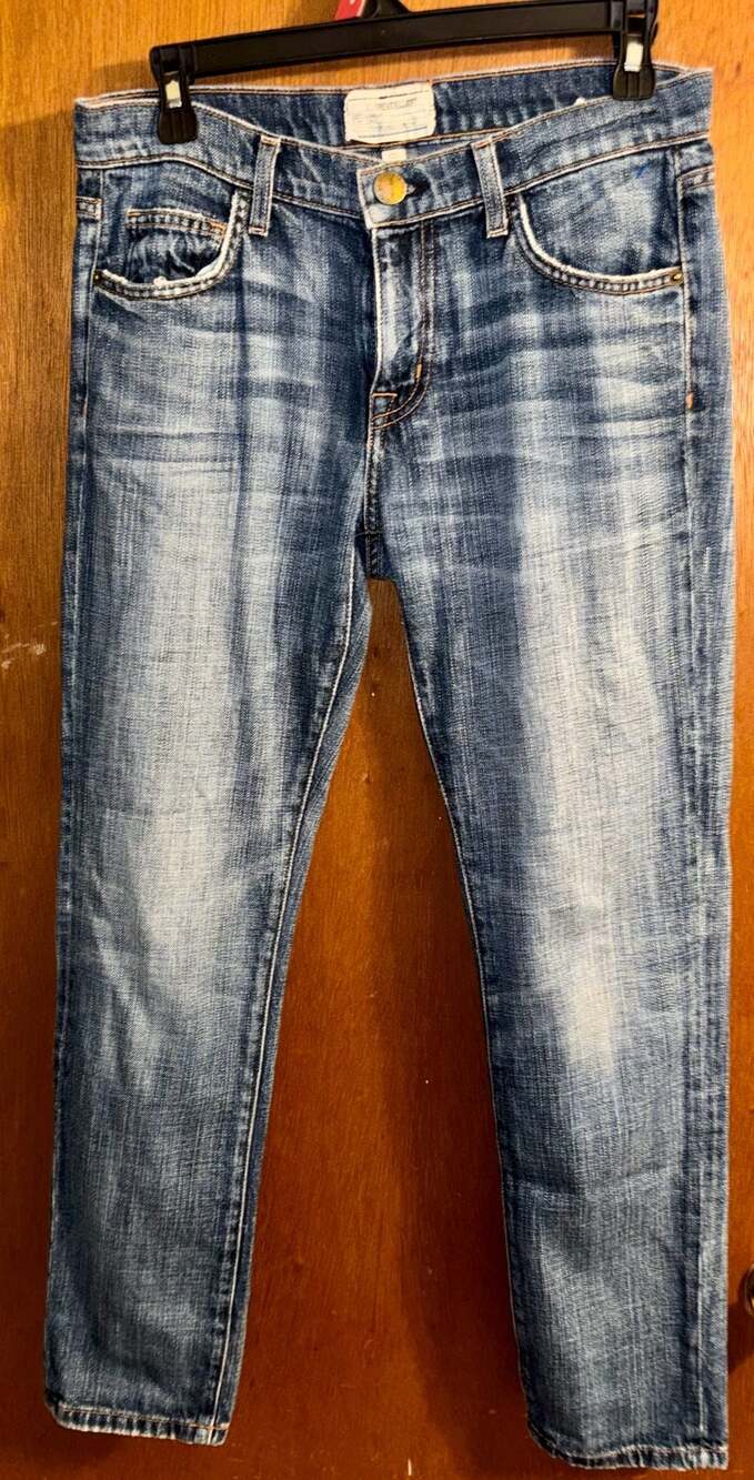 Current/Elliott Womens Jeans Size 25 Blue Wash Denim Pants